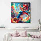 Toile - Cosmic Mario